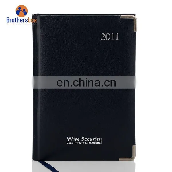 China Products Black Leather Notebook Journal Handmade photo-2