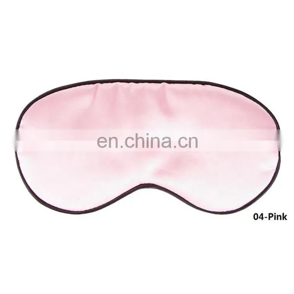Factory Direct Sale Luxury 100% Silk Eyes Mask For Travel Eye Pouch Sleeping Eyemask With Custom Logo photo-3