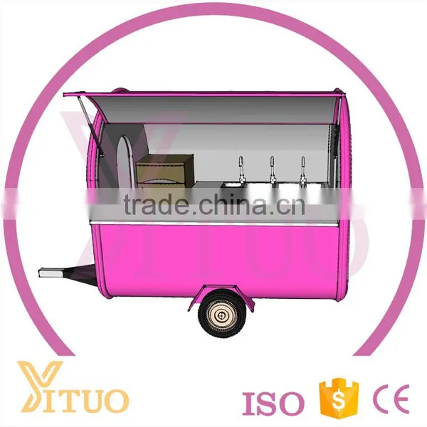 Mobile Food Cart Design, Hamburgers Carts Food Cart for Sale, Food Cart Trailer photo-3