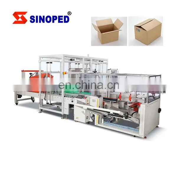 High Quality Automatic Water Bottle Case Packaging Line Spice Box Carton Packing Machine photo-2