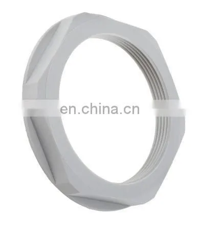 Nylon Lock Nuts Cable Gland Lock Nut NPT Cable Gland Panel Mount IP68 6-10mm Nylon,nylon 94 V-0 / V-2 E360400 Gray or Black photo-3