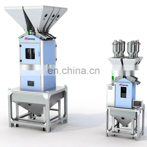Industrial High Capacity Horizontal Pvc Extruder Plastic Mixer CE Automatic Gravimetric Mixing Machine Plastic photo-2