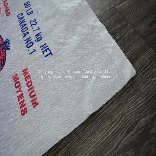 70*115 cm Recyclable Logistics Woven Bags 50 kg pp Packaging Bags photo-4