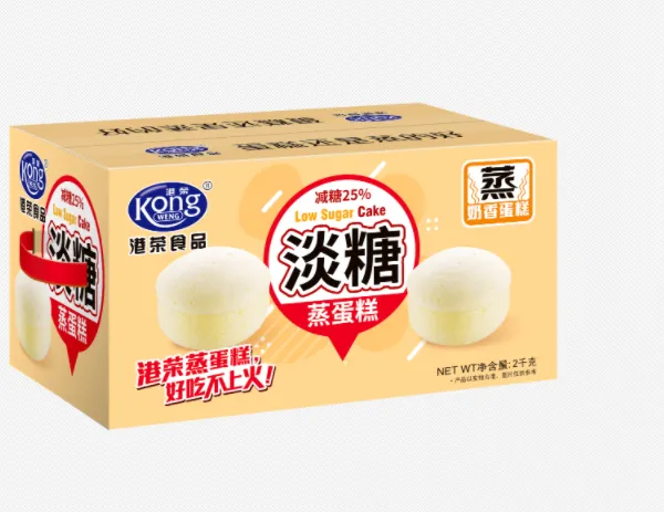 Low Sugar Sweet Taste Cake Milk Flavor Soft Cake