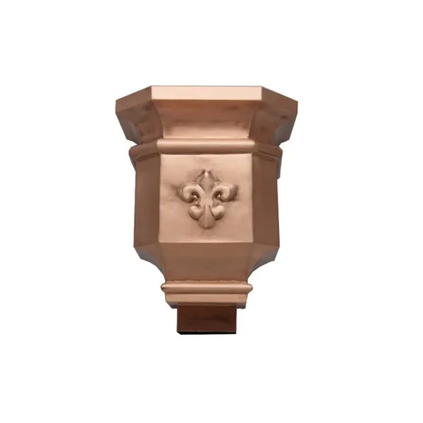 Copper Gutter Conductor Head Leader Head photo-4