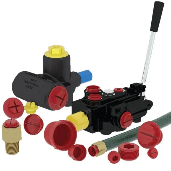 Inverted Flared Fittings Threaded Plastic Plugs IFP Series photo-6