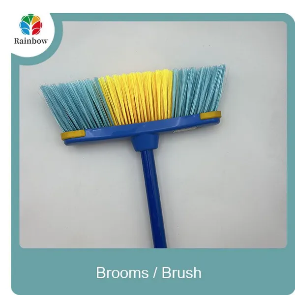 Plastic Broom Refill Cheap Soft Bristle Plastic Broom Factory Direct Sales Broom With Long Handle photo-3