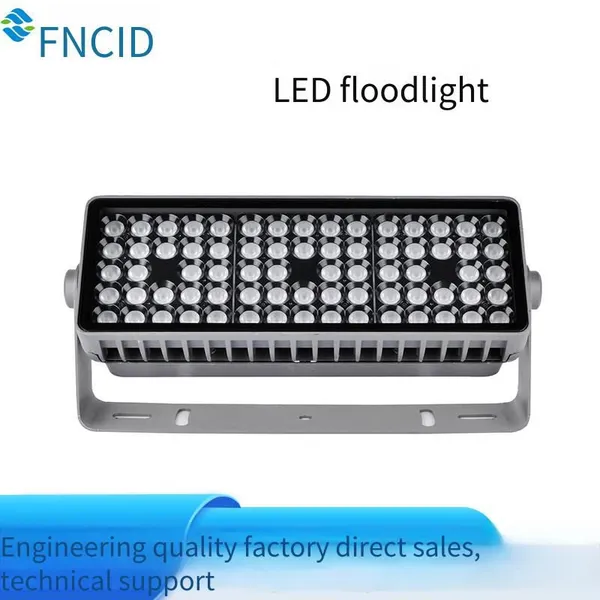 600w High-power Led Floodlight, 1200w Full-color Floodlight With Dmx512 Protocol for Bridge Lighting photo-4