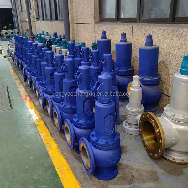 DN40 Cast Iron Carbon Steel A48Y-16C Spring Type Full Open Flange Safety Valve for Steam Applications photo-5