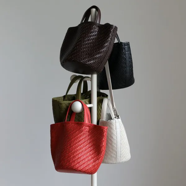 Casual Straw Woven Shoulder Bags For Women Wicker Handbags Handmade Summer Beach Bag Female Travel Large Capacity Rattan Totes photo-3