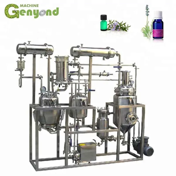 Lemon Essential Oil Extraction Equipment Extractor Steam Distillation Plant Distiller Machine Essence Extracting Machine photo-2