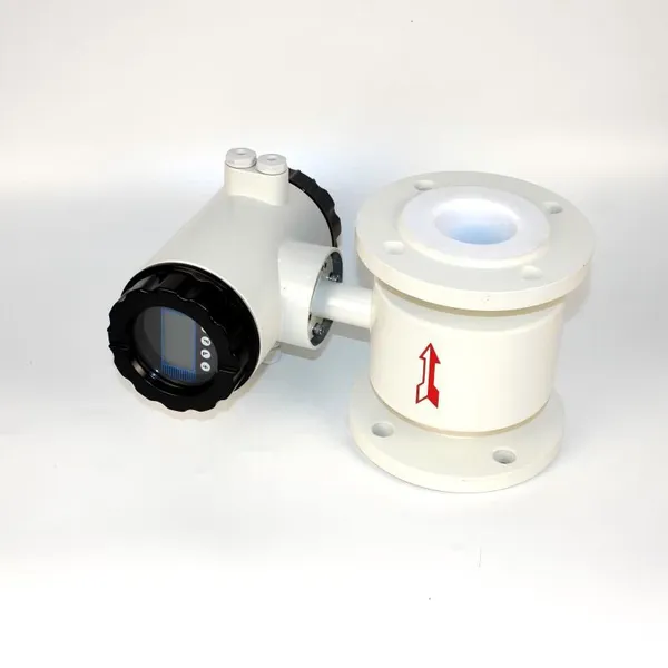 Flange Type PTFE Liner Electromagnetic Flow Meter for Strong Acid Alkali photo-3