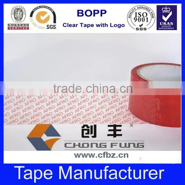 Waterproof Feature and Carton Sealing Use Carton Sealing Use Custom Printed Single Sided Bopp Packing Tape