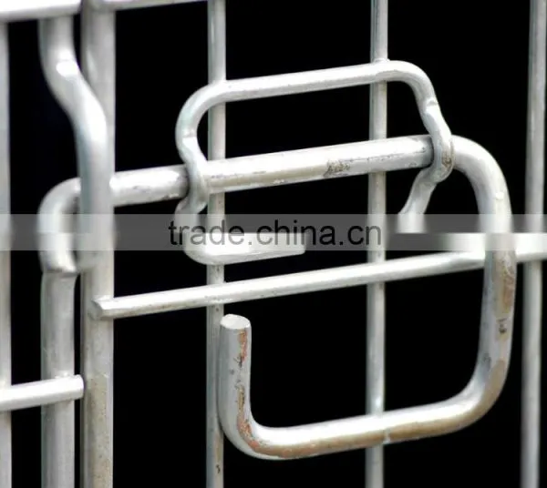Weld Fold Storage Galvanized Zinc Wire Basket photo-5