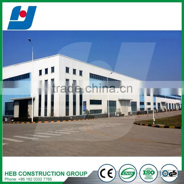 Low Cost C Z Section Steel Corrugated Sheet Covered Garage