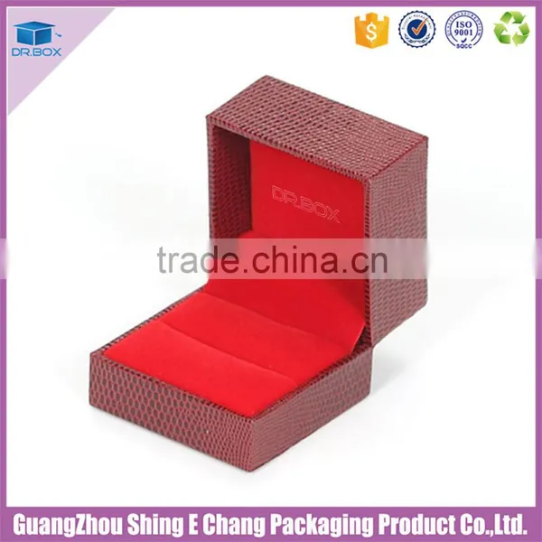 Luxury Crocodile Leather Special Paper Printing Custom Logo Design Jewelry Box for Necklace With Insert Holder photo-4
