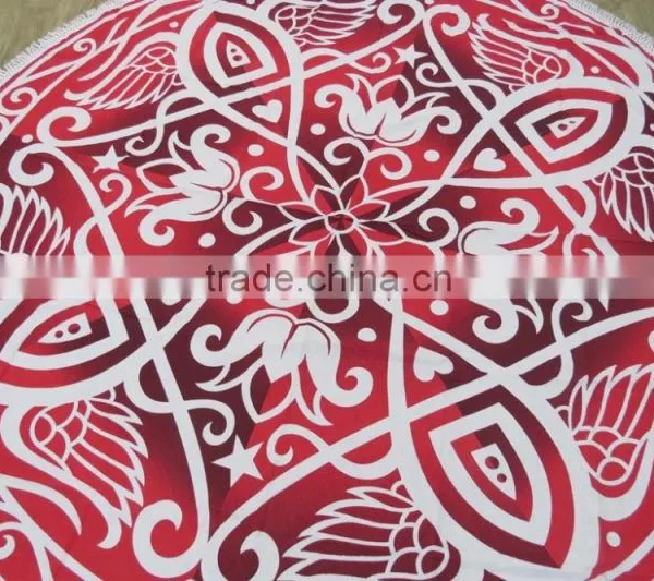 Round Beach Towels Round Printed Mandala photo-3