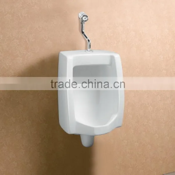 Smart White Glazed Ceramic Wall Mounted Small Urinal photo-3