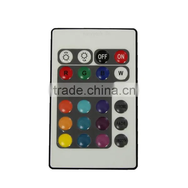 5050 5m 500cm RGB 300LED SMD Light Strip Waterproof+Mini 24Key IR photo-2