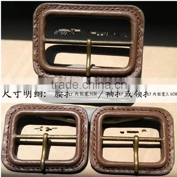 100% Genuine Cow Leather Covered Buckles photo-4