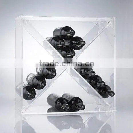 Bottle Clear Acrylic Wine Rack photo-5