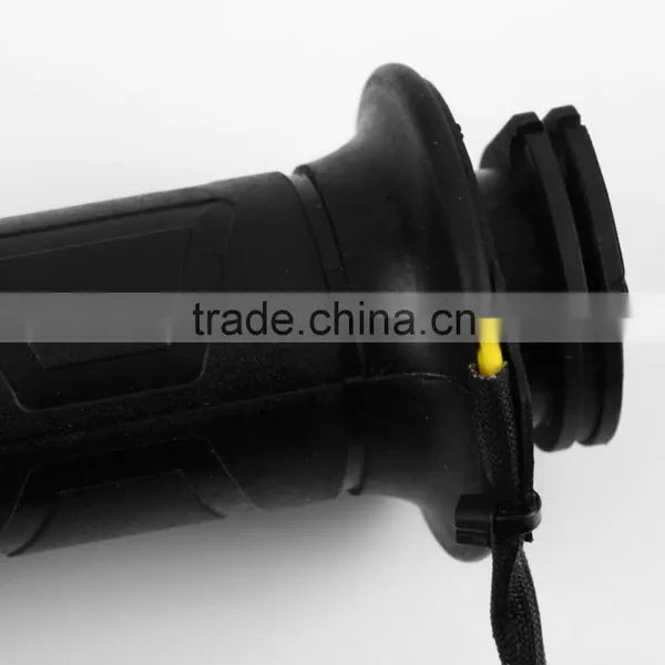 Black 7/8" Motos Motorcycle Handlebar Electric Hot Heated Grips Handle Handlebar Warmer Manillar Motocicleta photo-4