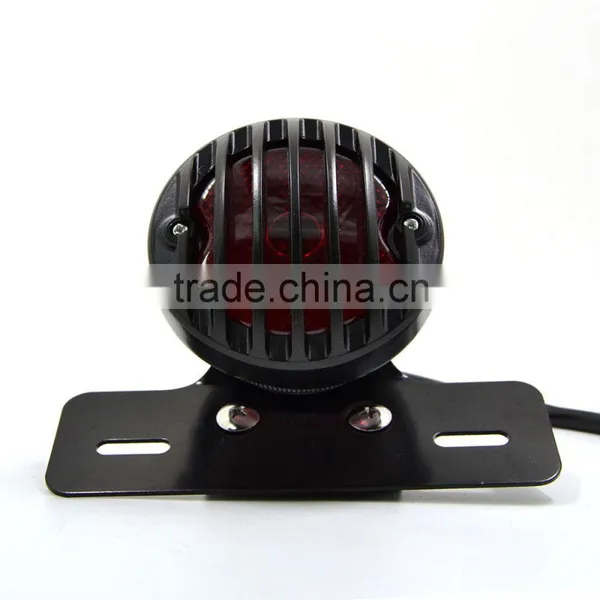 BJ-LPL-038 Metal Bracket and Aluminum Housing Sportbike Motorcycle License Plate Bracket With Tail Light photo-3