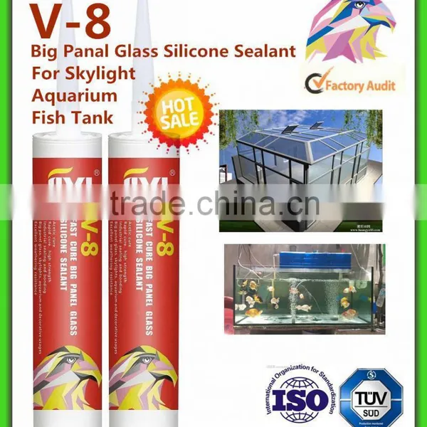 Acetic Silicone Sealant for Fish Tank ,decorative Use
