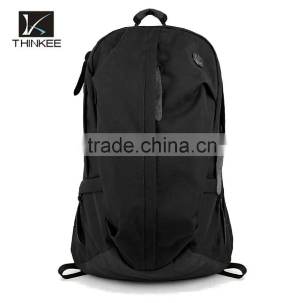China Wholesale Korea Style Pure Color Travel Bag Backpack Fashion Student Backpack photo-4