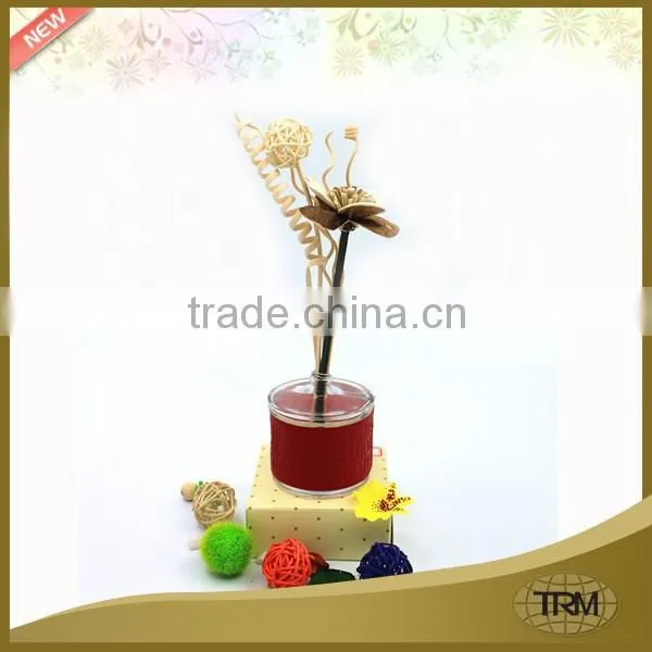 LEATHER WRAPPED Wholesale Reed Diffuser for Home Decoration