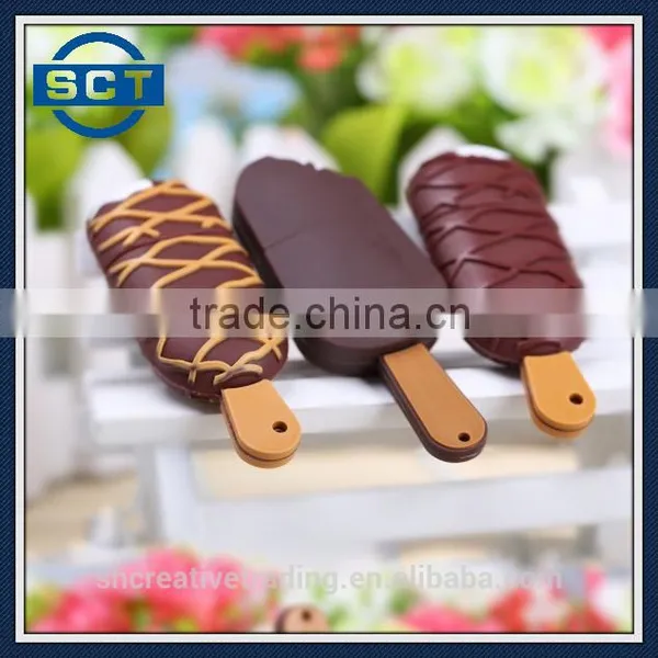 8GB/16GB/32GB Chocolate Ice Cream Shaped USB Flash Drive photo-5