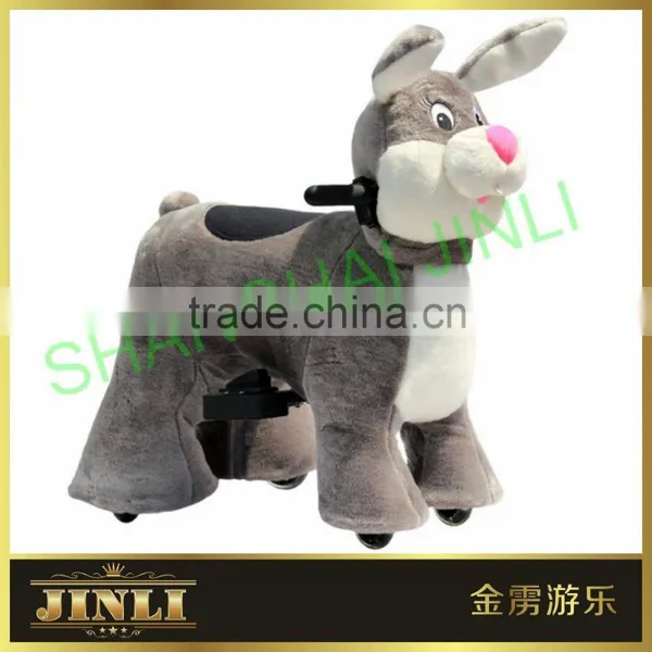 JL-S08 New Rabbit Walking Animal Car for Best Party Kids Have Fun at Home and Party
