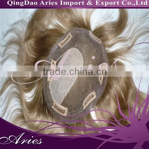 Top Quality Human Hair Toupee for Women,real Hair Toupee photo-2