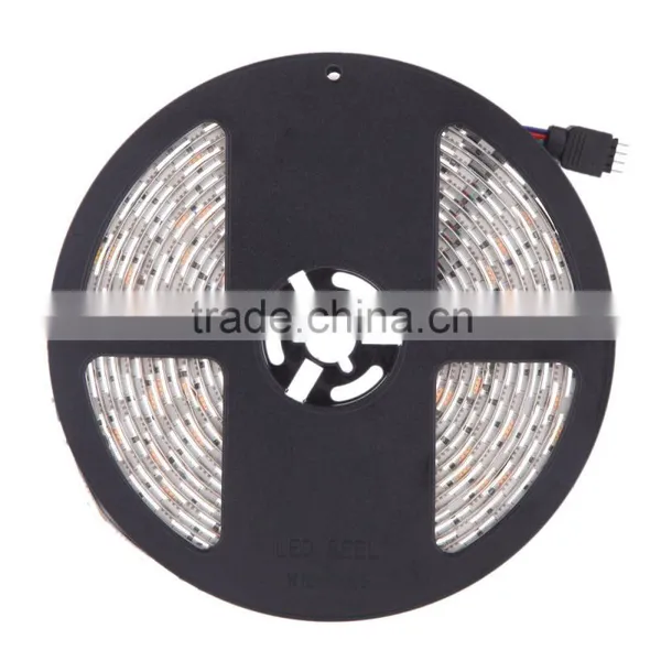 2*5M 5050 SMD RGB 600LEDs LED Strip Light Lamp 44Key + IR Remote Controller DC12V + Power Adapter AC100-240V photo-4