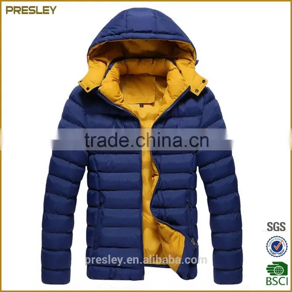 Wholesale Hot Sale Winter Padded Black Jacket and Coat Mens From China photo-3