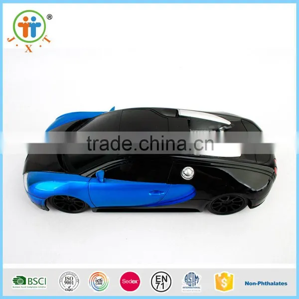 Hot Selling RC Plastic Toy`s Play Car 1:16 for Kids Blue & Yellow