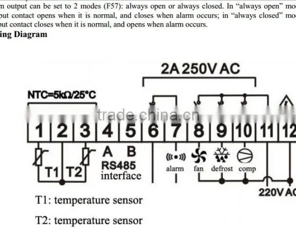 Multi-functional RS485 Temperature Controller E50 photo-2