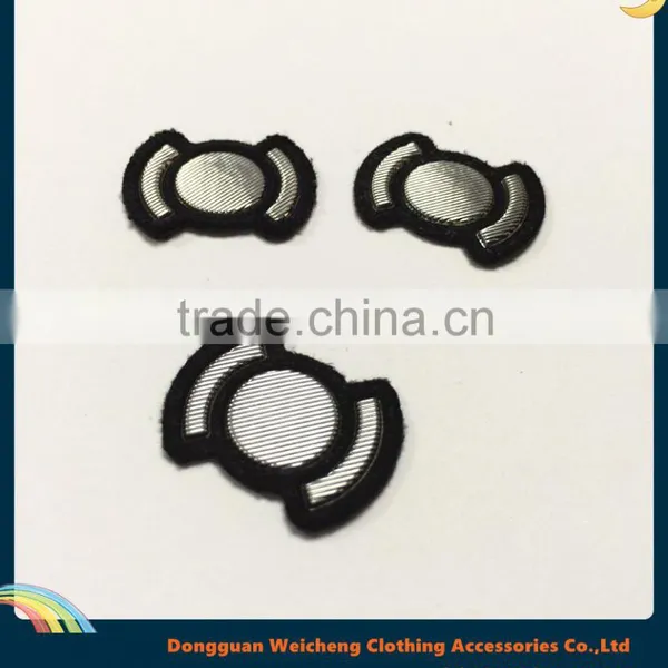 2016 Hot Small Bowknot Custom Heat Transfer 3d Rubber Silicone Label photo-2