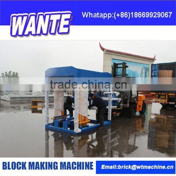 China Machinery QT6-15 Block Making Machine and Mixer From Linyi Wante Machinery Co.,Ltd photo-3
