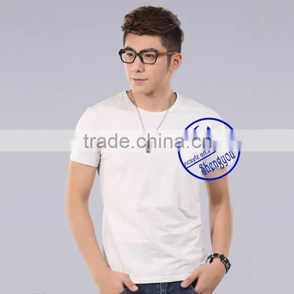 Custom 2015 Cheap Mens Blank t Shirt Wholesale China photo-2