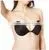 Black Piped Invisible Bra Girls Sexy Breathable Nipple Bra Wireless Sponge Bra