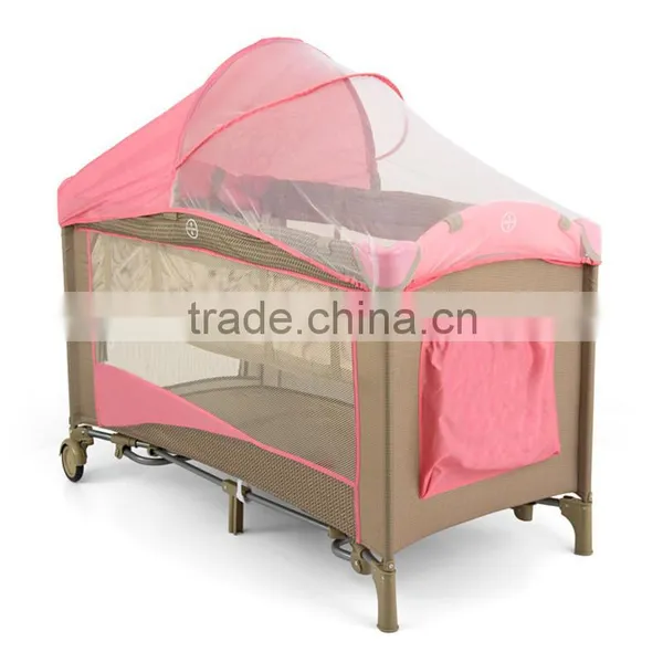 Deluxe Baby Playpen Travel Cot Baby Crib Baby Cot Baby Bed Portable Baby Playpen photo-4