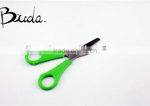 Stationery Stainless Steel With Plastic Handle Student Scissors BD-S1612 photo-3