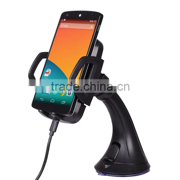 QI Car Wireless Charger C3C for Nokia Lumia 920, LG Nexus 5/4/7, Galaxy S3/S4, Note 3/Note2 With Receiver