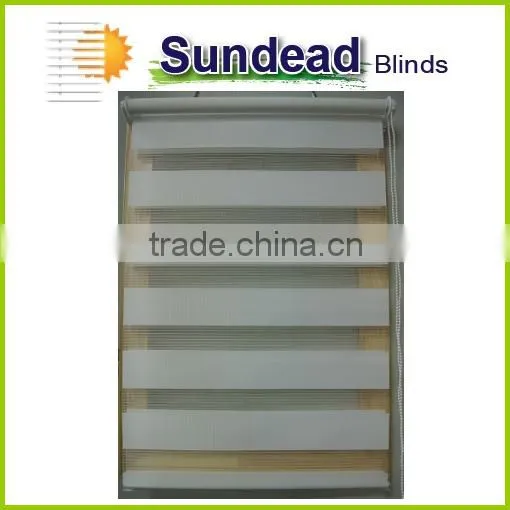 Textile Venetian Blinds Day Night Office Curtain and Blinds Doppelrollos