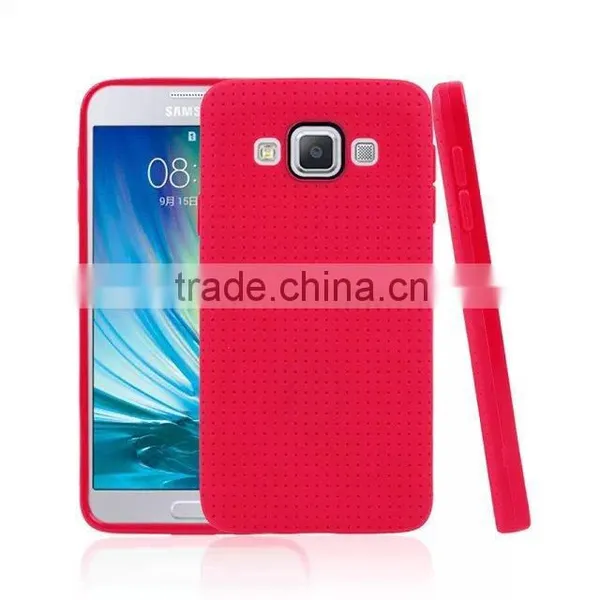 Dot Pattern Honeycomb Style TPU Case for Samsung A3 photo-2