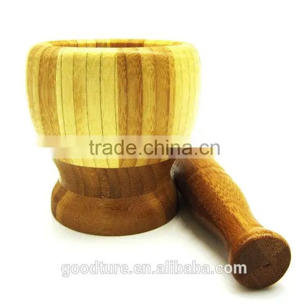 Bamboo Daily Household Utensils Garlic Pounder Daosuan Device photo-3