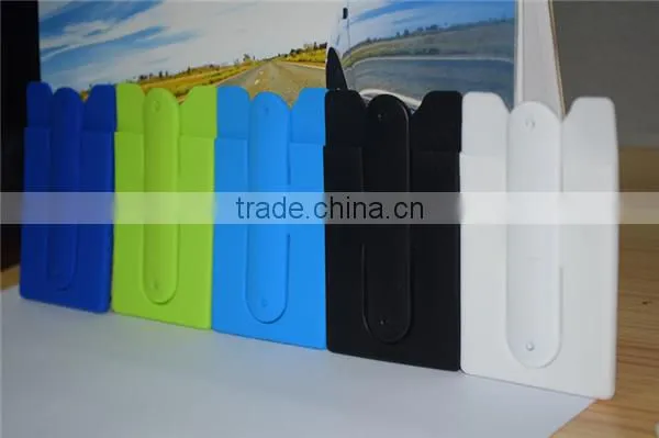 Touch-U Silicone Mobile Phone Card Holder Stand photo-2
