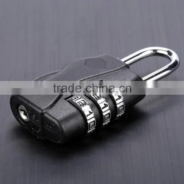New 3 Dial Digits Password Padlock Luggage Lock For Travel Safety and Security Lock Safe Protection SV021537 photo-2