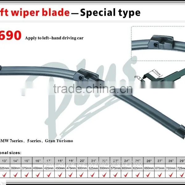 Auto Accessories Soft Front Windshield Wiper Blade S690 photo-2